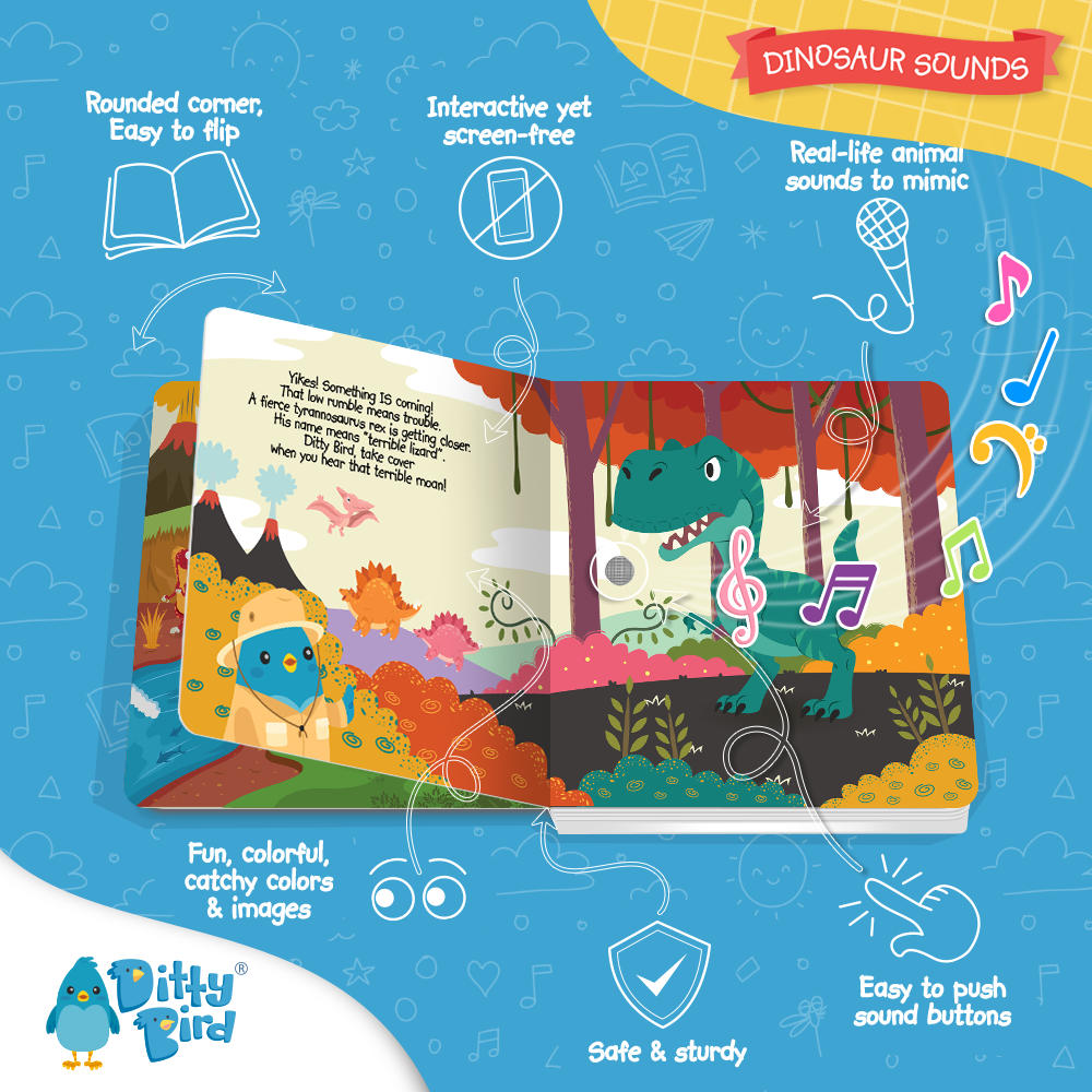 Dinosaur Sounds Book