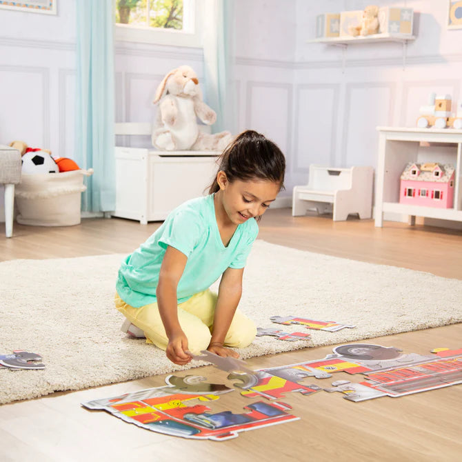 Giant Firetruck Floor Puzzle