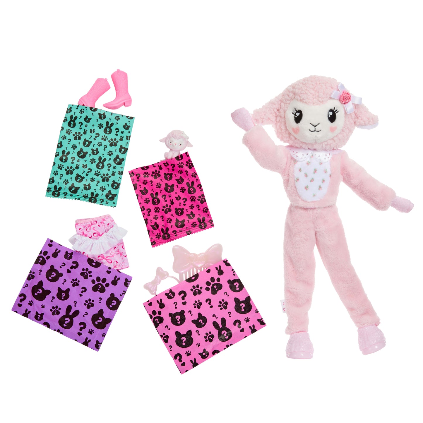 Lamb Care Bears® Barbie® Cutie Reveal™ Doll