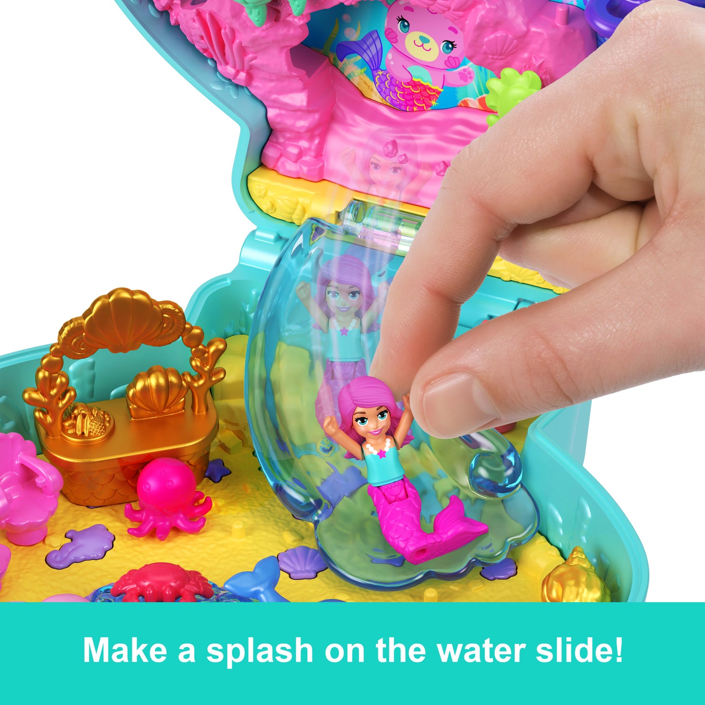 POLLY POCKET™ GLITTER ISLAND™ Compact