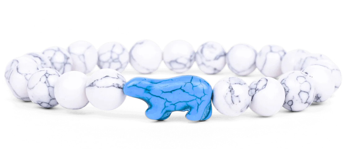 Arctic White Polar Bear Bracelet