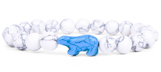 Arctic White Polar Bear Bracelet