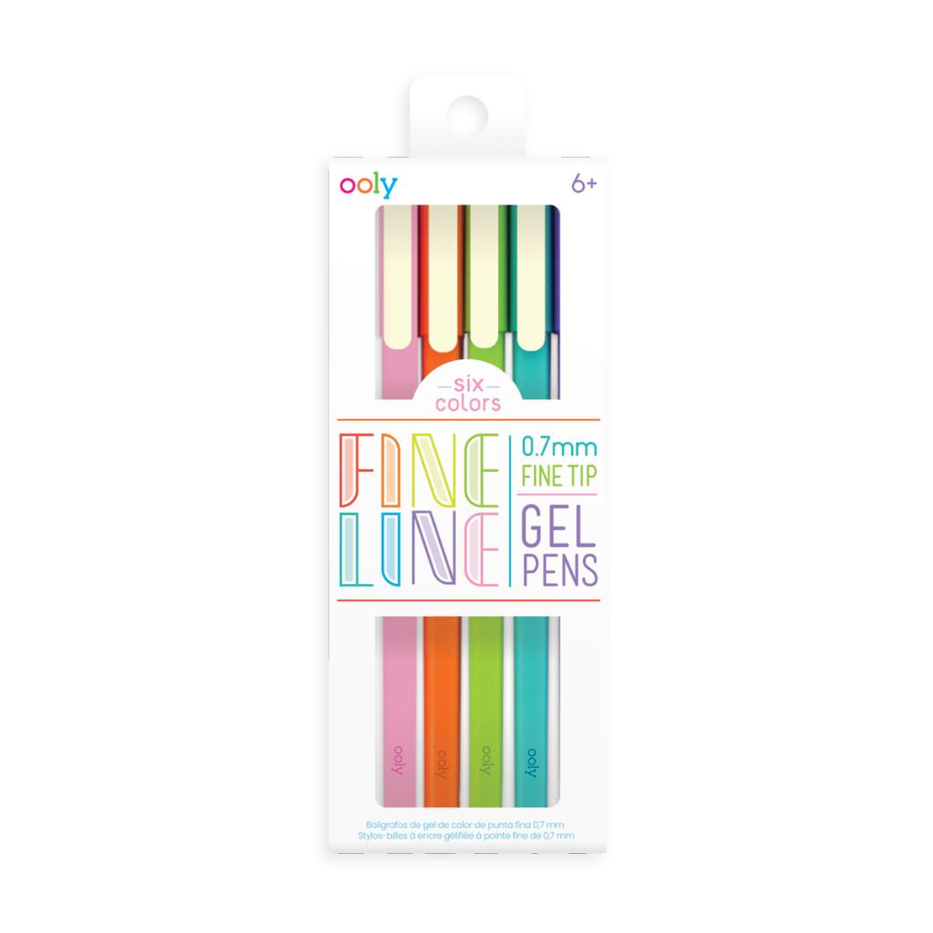 Fine Line Colored Gel Pens