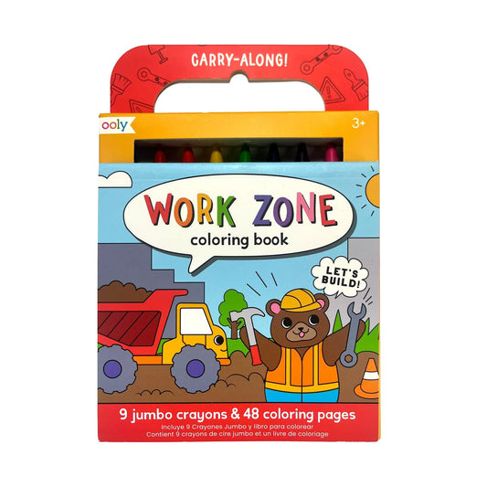 Work Zonecarry Color Book