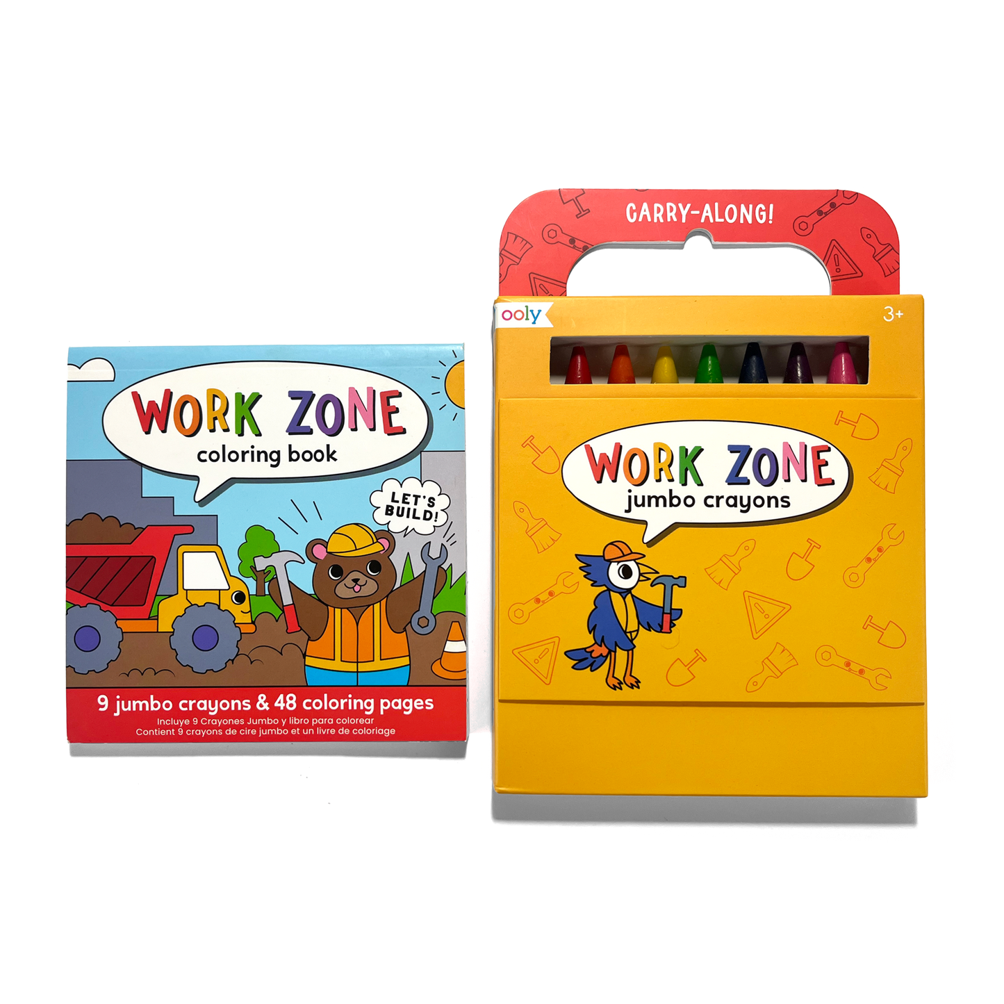 Work Zonecarry Color Book