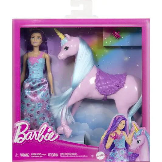 Barbie & Unicorn Set