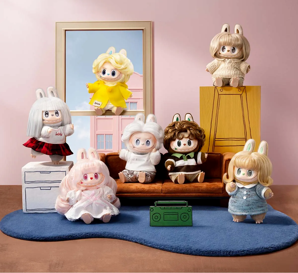 Monsters Hair Salon Plush Doll