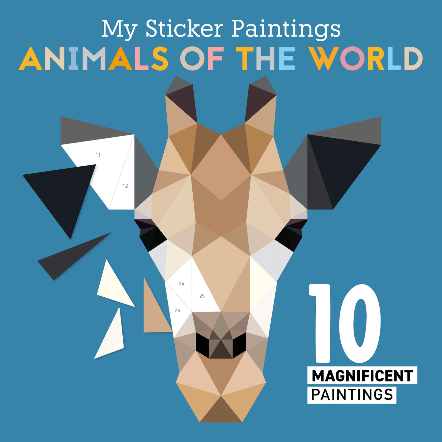 Animals of the World Sticker Painting