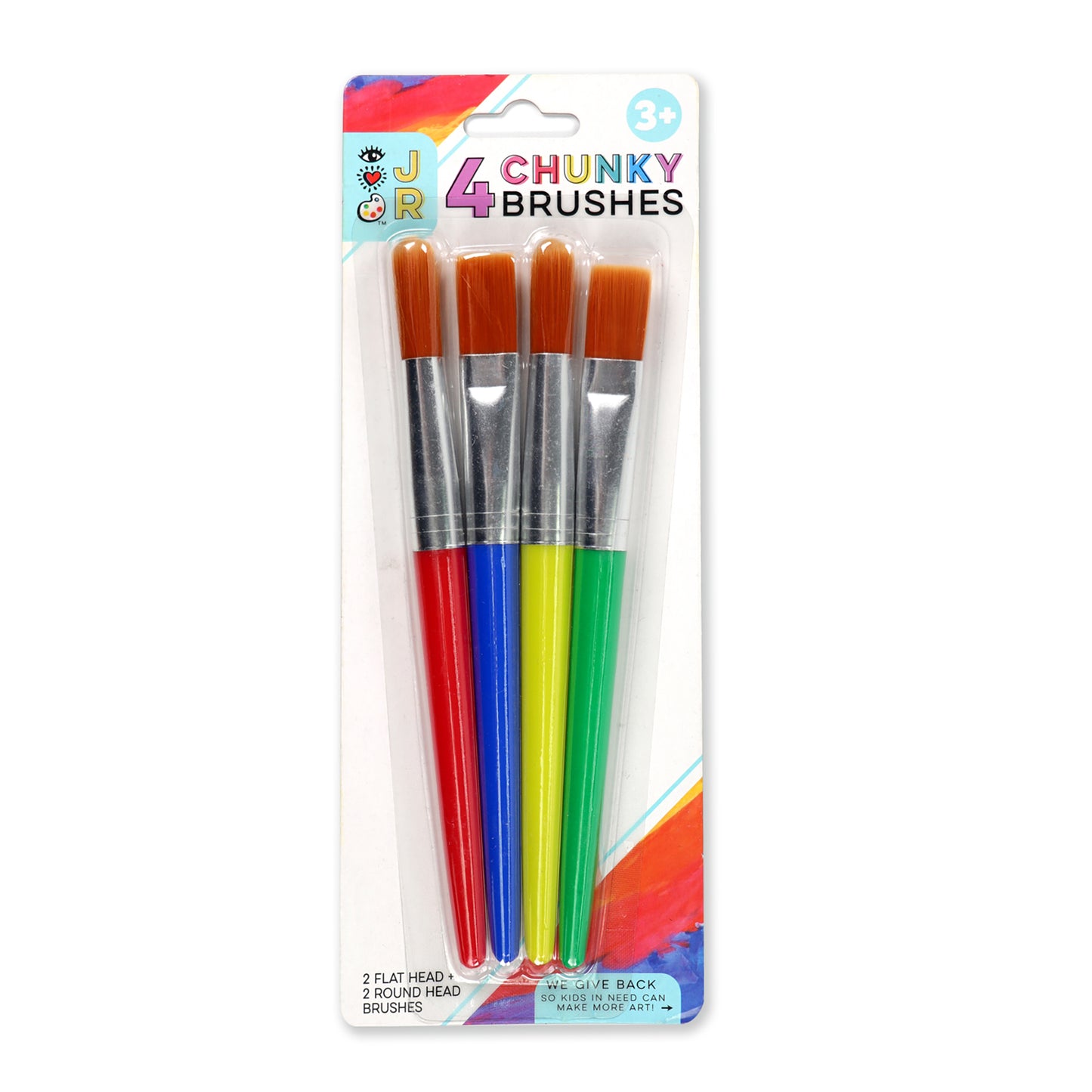 Jr 4 Chunky Brushes