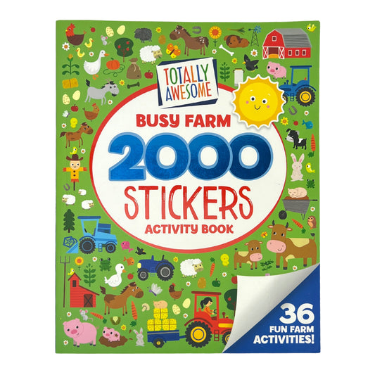 2000 Stickers Busy Farm