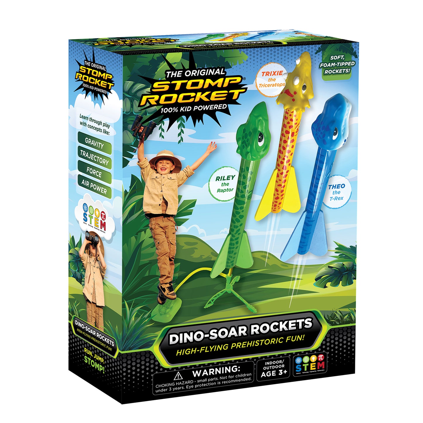 Stomp DinoSaur Rocket