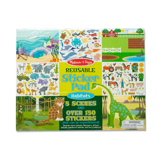 Habitats Reusable Sticker