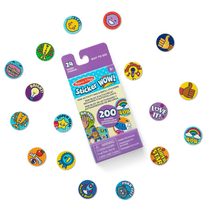 Mini Sticker Wow Reflll & Pad