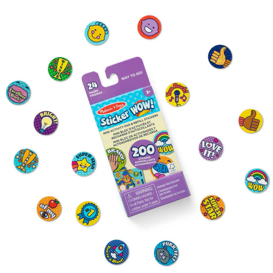 Mini Sticker Wow Reflll & Pad