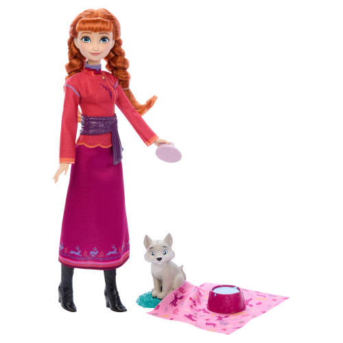 Anna & Wolf Cub Play Set