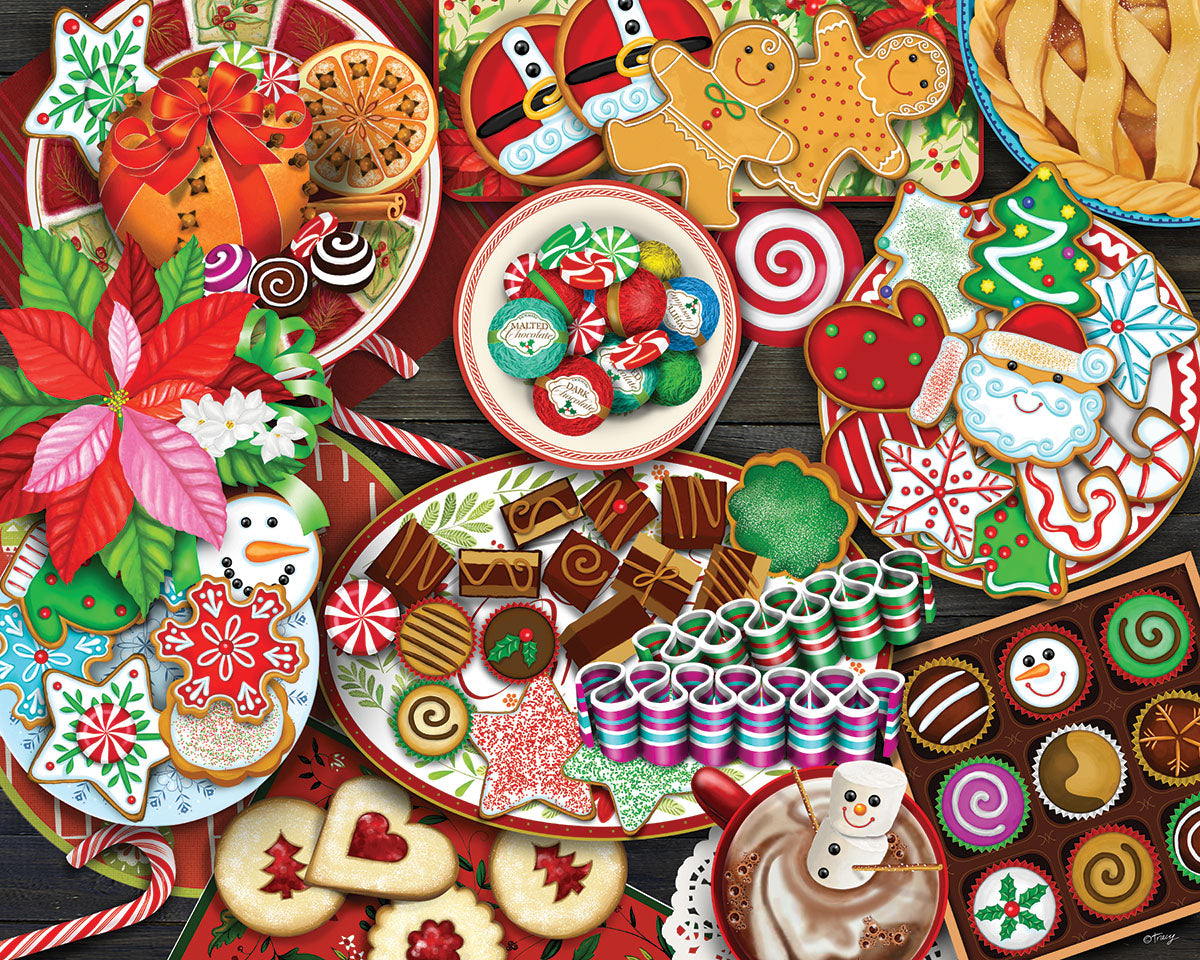 Christmas Goodies 1000 Piece Puzzle
