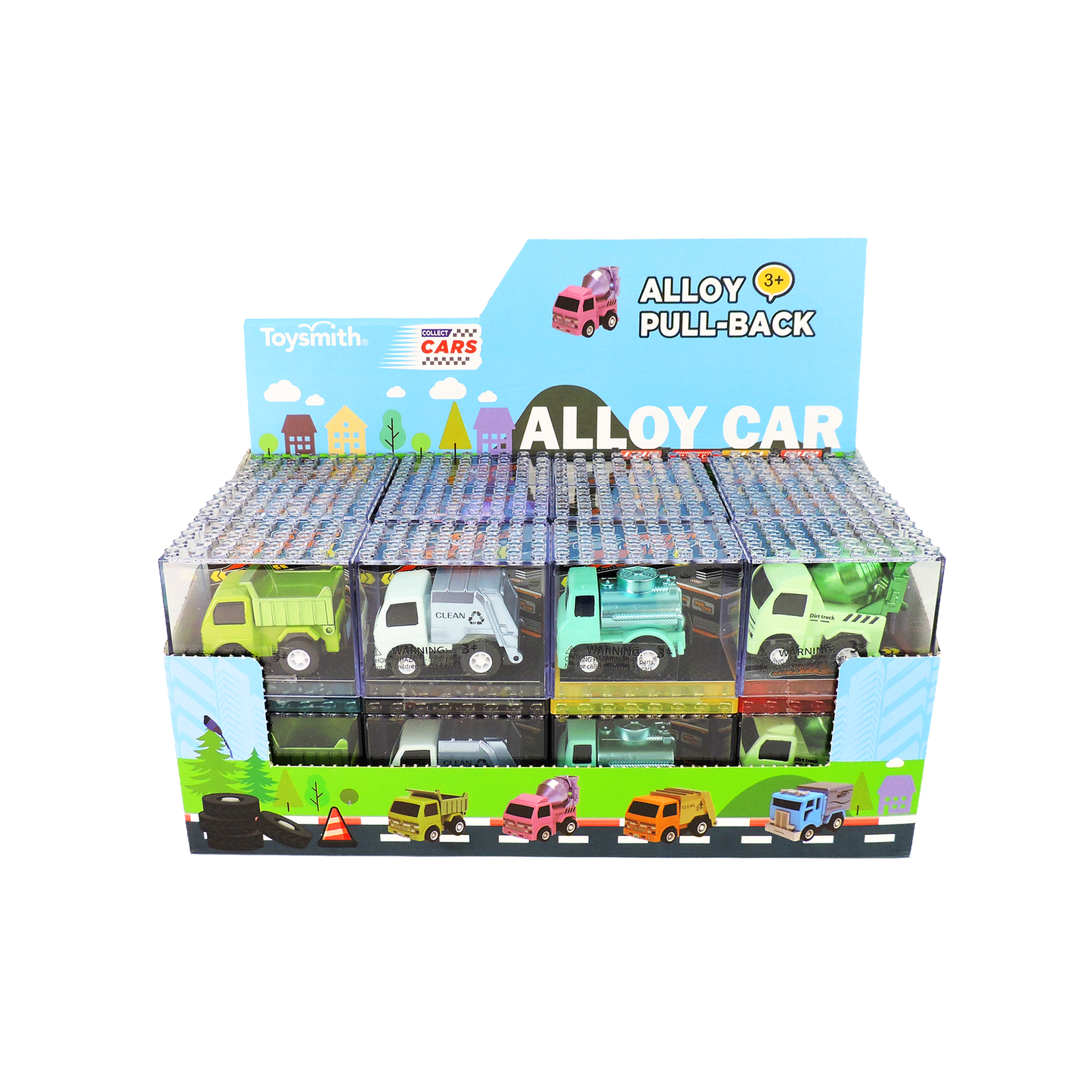 Med. Vehicle in Building Block Box Asst