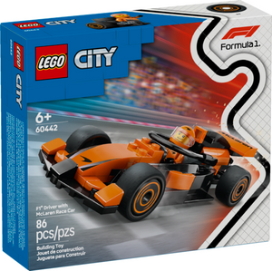 F1 Driver w/Mclaren Race Car
