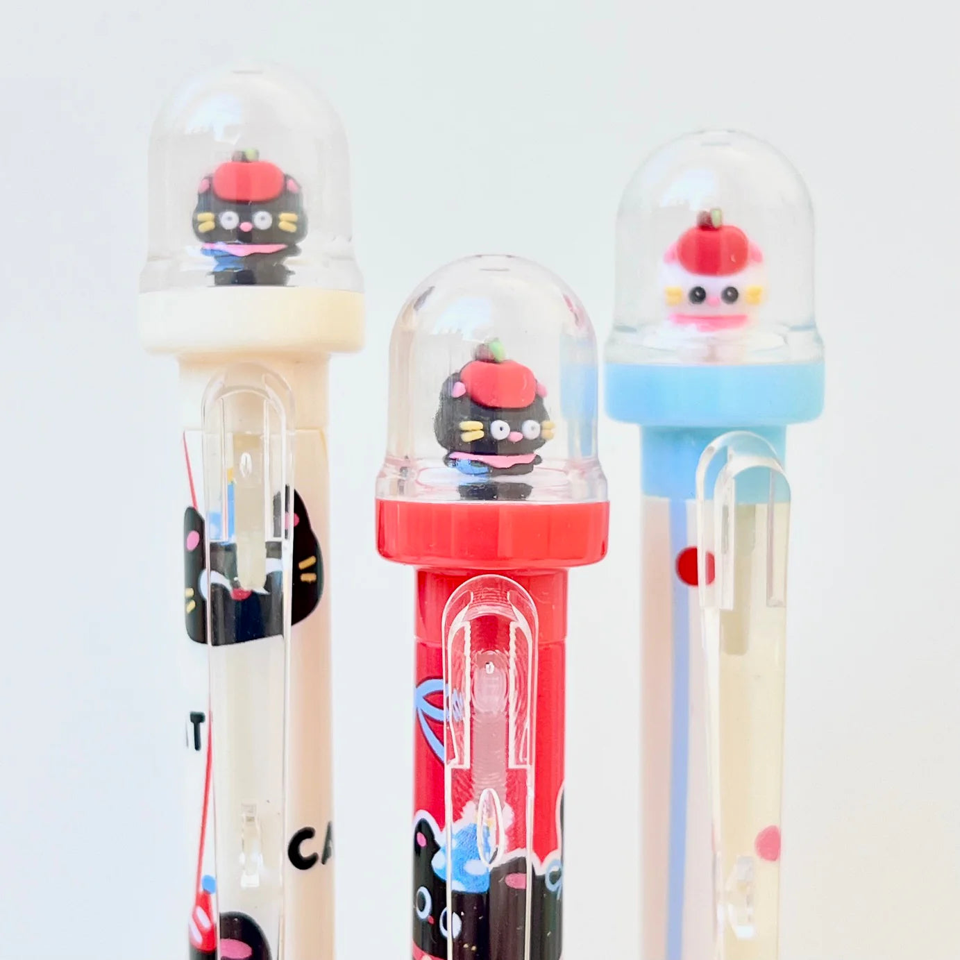 Apple Cat Retractable Gel Pen