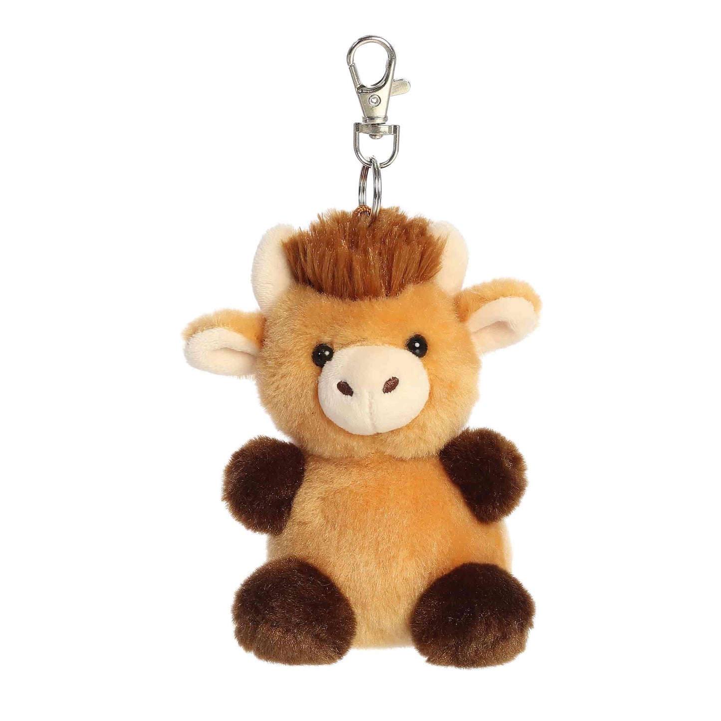 Hubert Highland Cow Clip Palm Pal