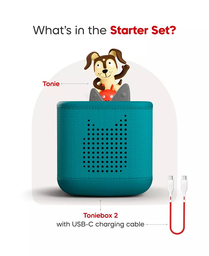 Teal Toniebox 2 Starer Set - Playtime Puppy