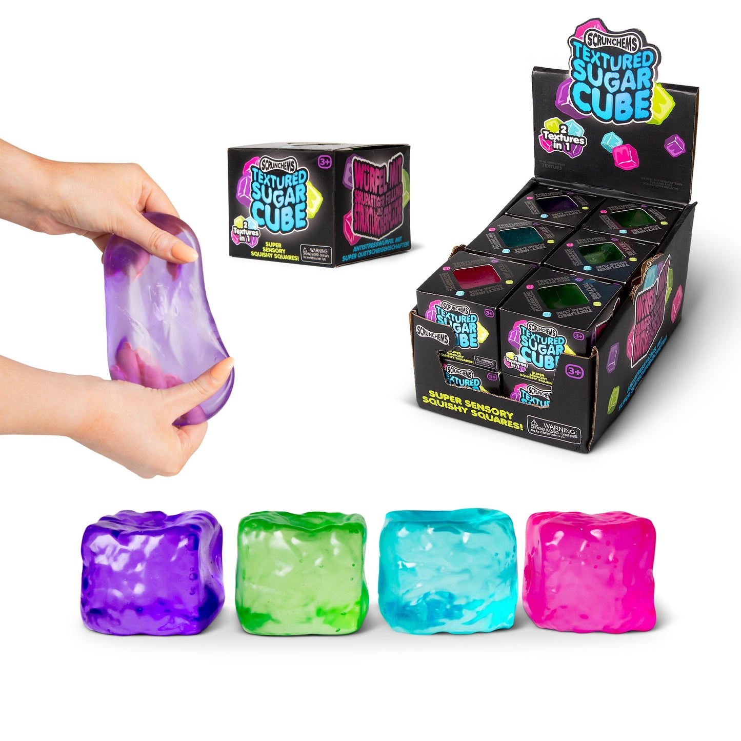 Textured Sugar Cube