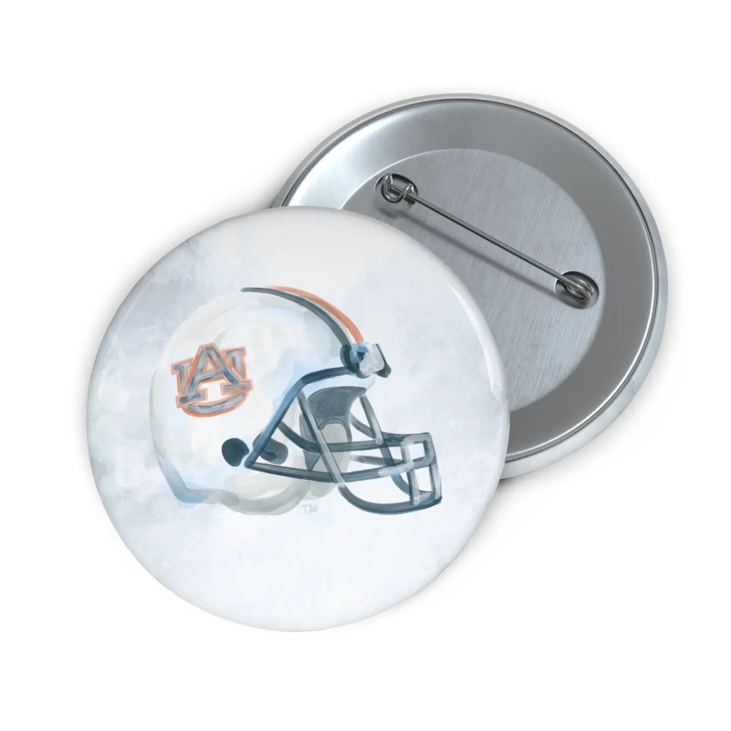 Auburn Helmet Button
