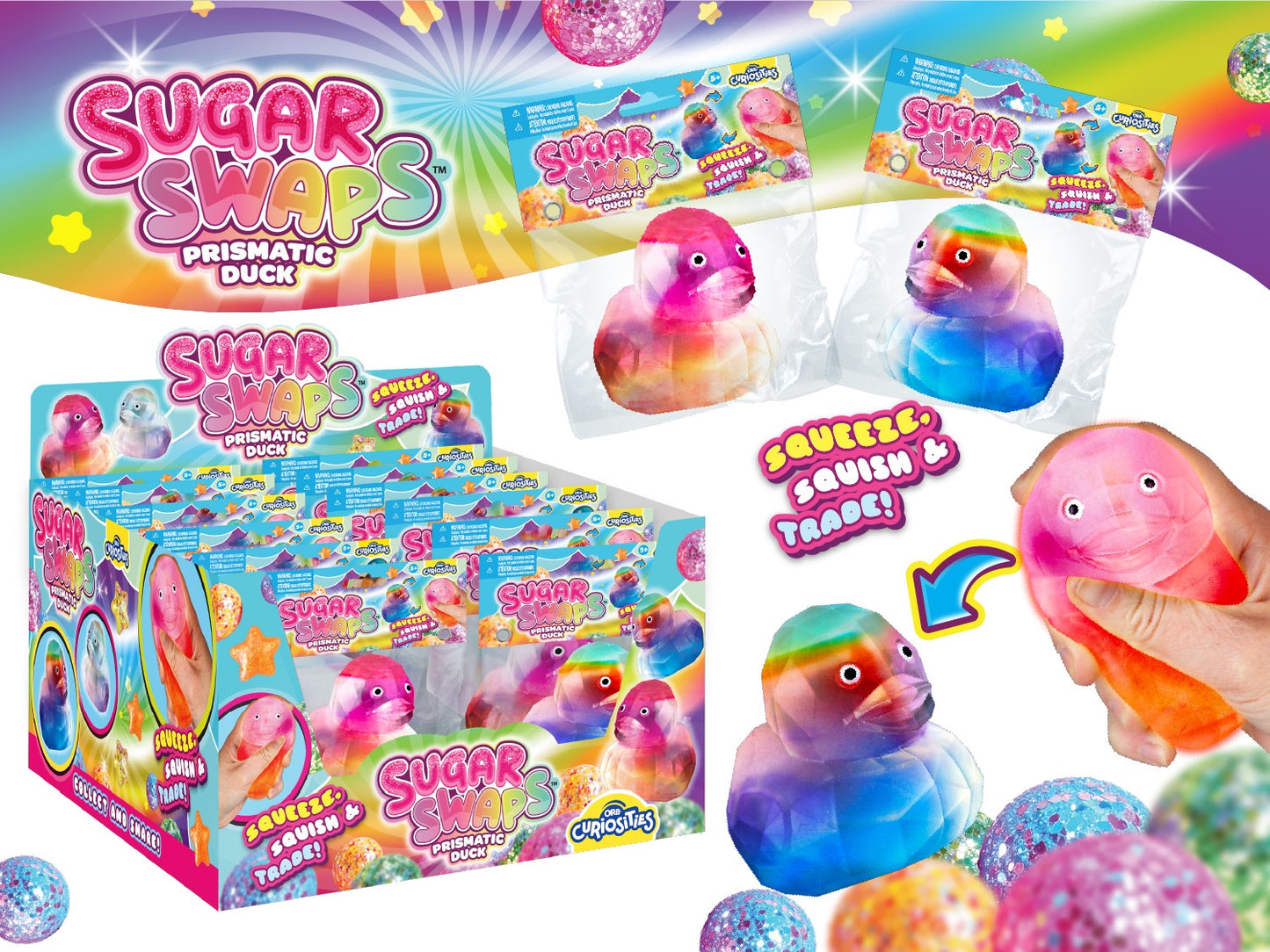 Sugar Swaps Prismatic Ducks