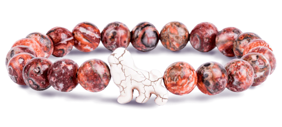 Sahara Stone Lion Bracelet