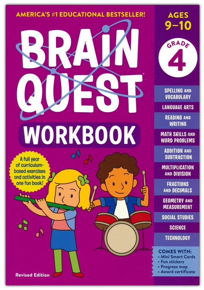 BrainQuest Workbook Grade 4