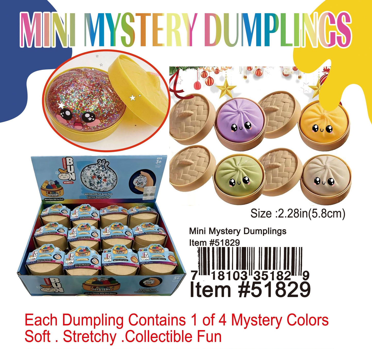 Mini Mystery Dumplings