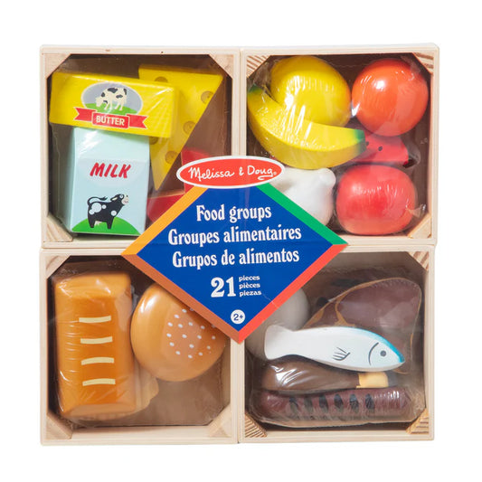 Wooden Food Groups