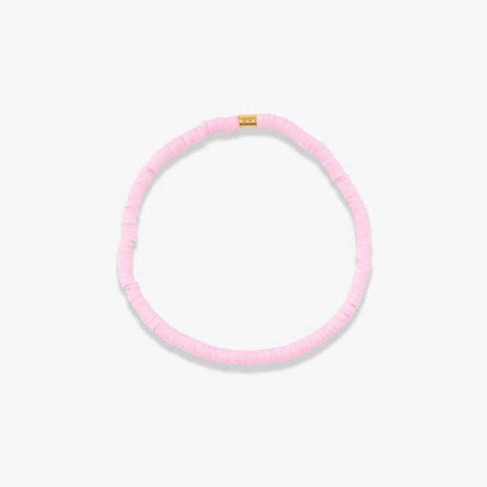 Baby Pink Disc Bracelet