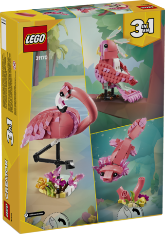 Wild Animal Pink Flamingo