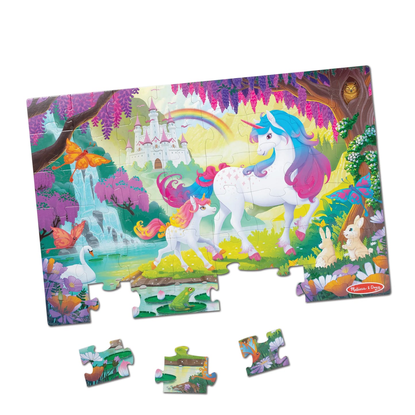 Glow Unicorn Floor Puzzle