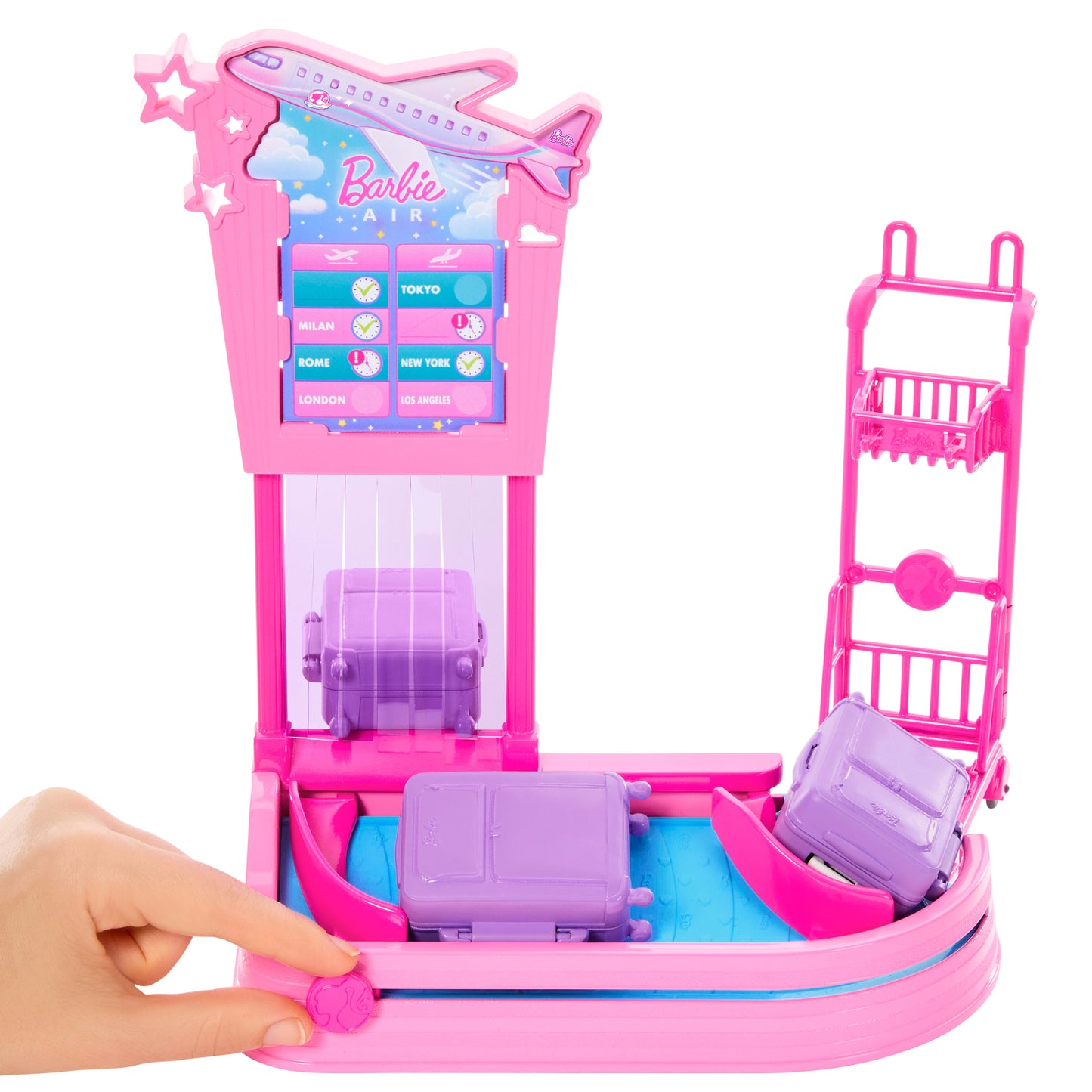 BARBIE® Family & Friends Baggage Claim Playset
