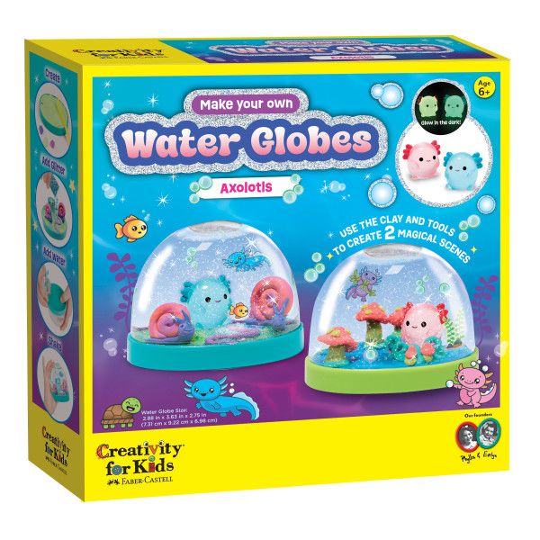 MYO Water Globes Axolotl