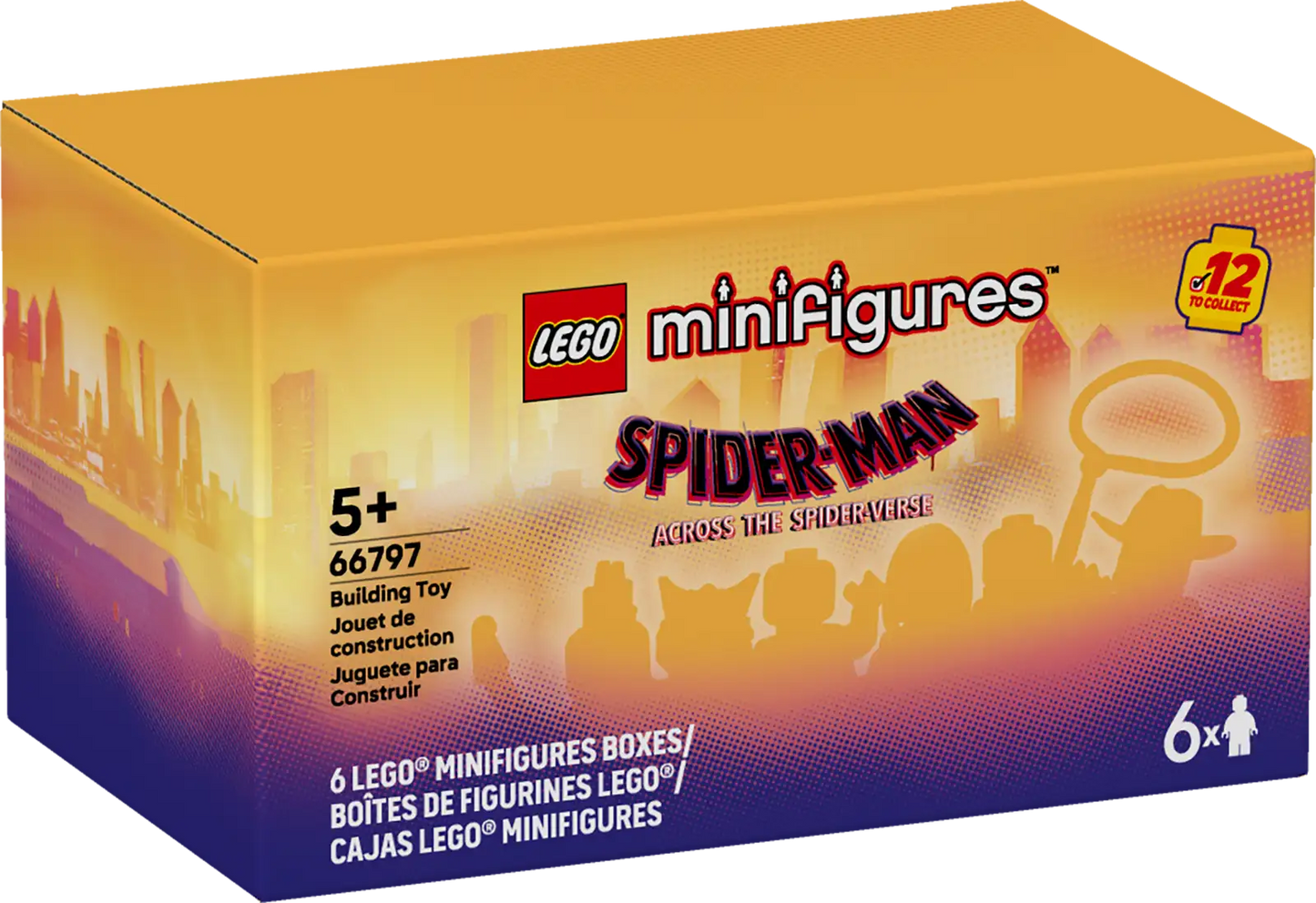 Spiderman 6pk Minifig