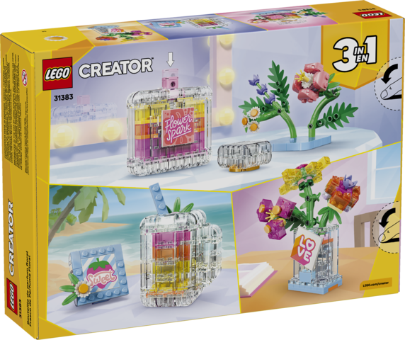 Floral Perfume Bottle