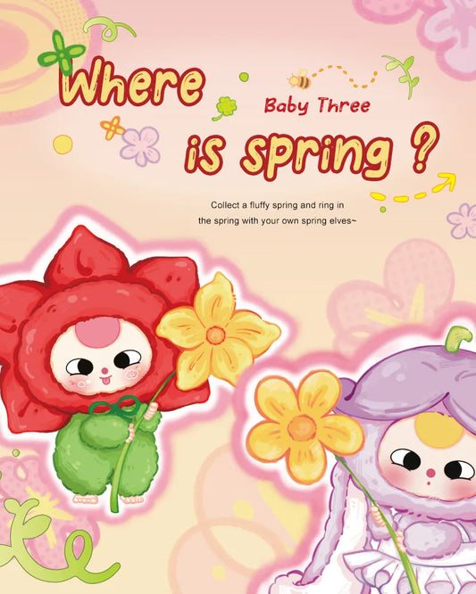 Baby Three Where's Spring Blind Box