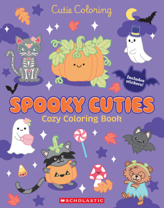 Spooky Cuties Cozy Coloring