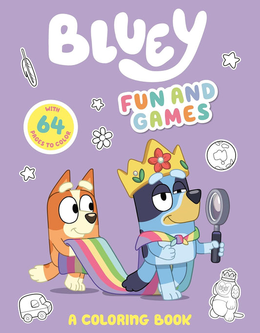 Bluey Coloring Book