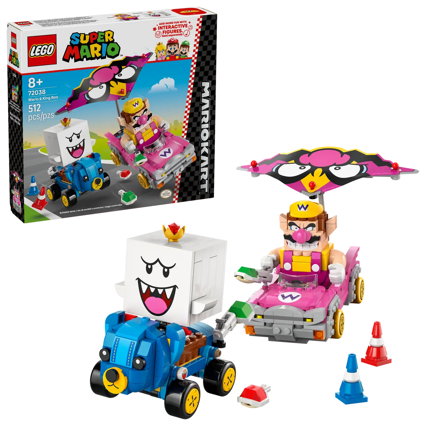 Wario & King Boo Mario Kart
