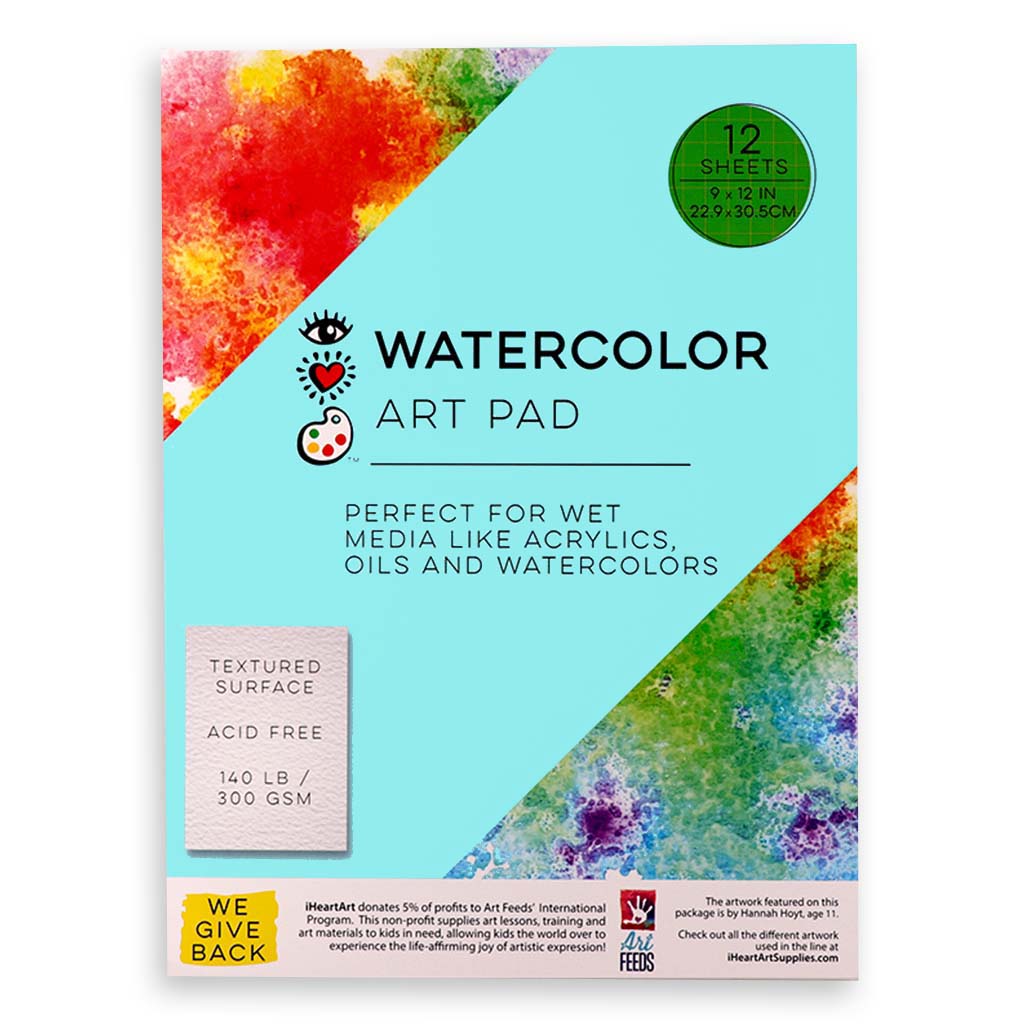 Watercolor Art Pad 9 x 12