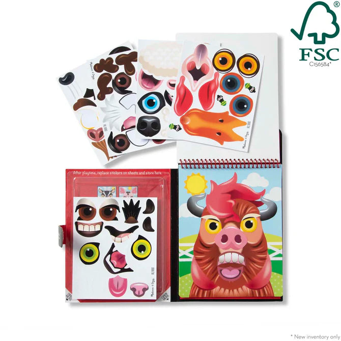 Reusable Stickers Farm