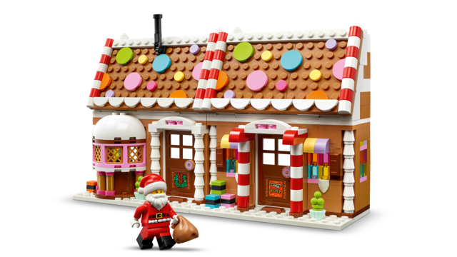 Festive Gingerbread House