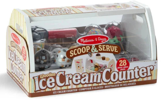 Scoop & Serve Ice Cream Counter Play Set