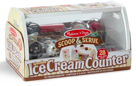 Scoop & Serve Ice Cream Counter Play Set