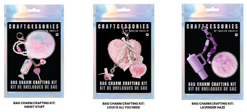 Pom Pom Bag Charm Kit