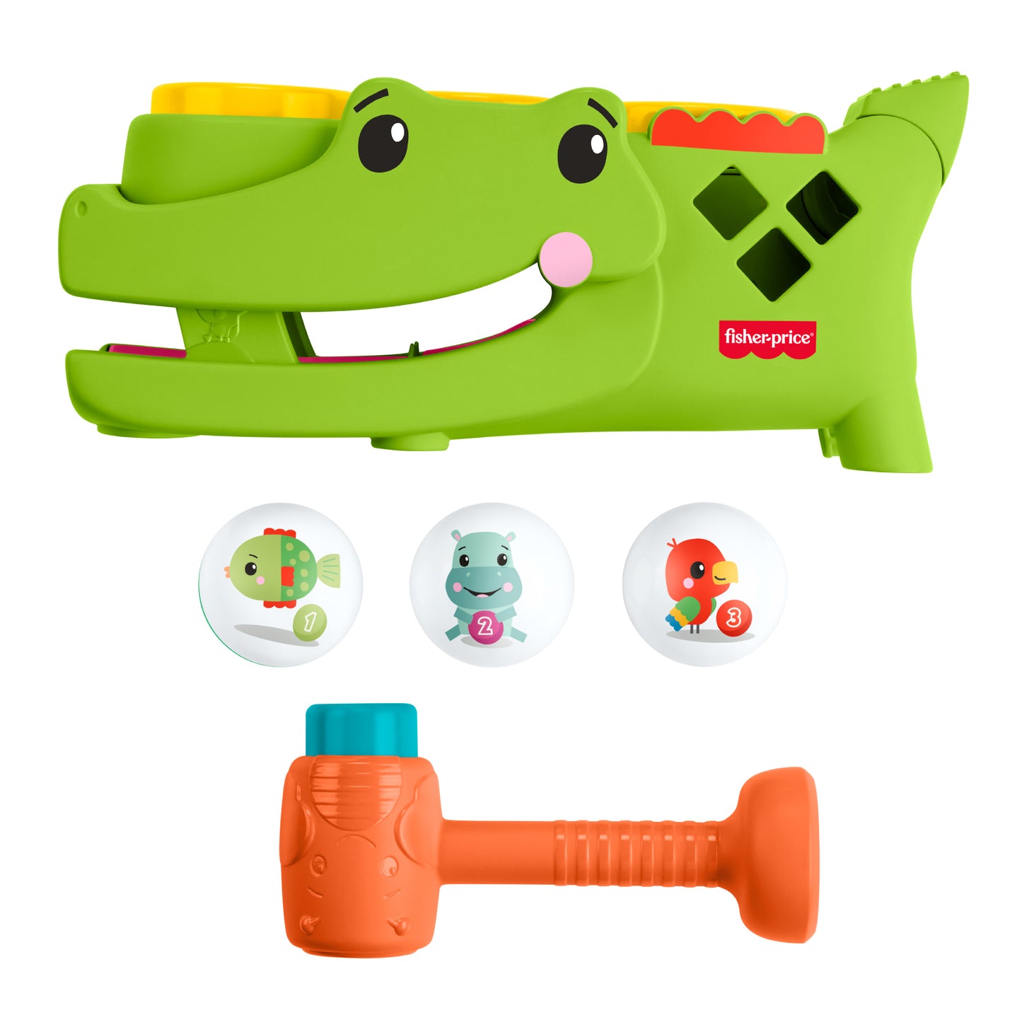 Fisher-Price® Sit & Tap Rolligator